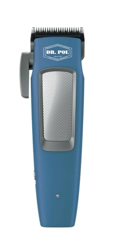 Andis 561125 Dr. Pol Easy Clip Cordless II Clipper Kit, Titanium, Blue - color: Blue, size: 11 Piece Kit