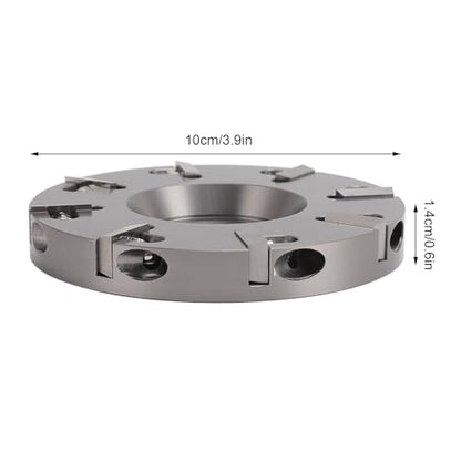 Livestock Hoof Trimming Disc, Plate Hoof Trimming Discs Hoof Grinding Discs Claws Hoof Care Tool with 8 Teeth Steel, 3.9x3.9x0.6in Hoof Nipper Knife Tool for Livestock Sheep Cattle