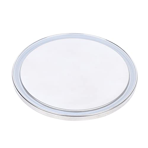 LOYALHEARTDY Stainless Steel Milk Bucket Lid, Durable Universal Lid with Embedded Silicone Seal Ring for 12L/20L/30L/40L/50L/60L Milk Bucket - color: Lid