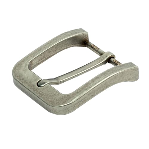 1.5"(38mm-40mm) Belt Buckle Men Replacement Buckle Heavy Duty - color: Antique Silver