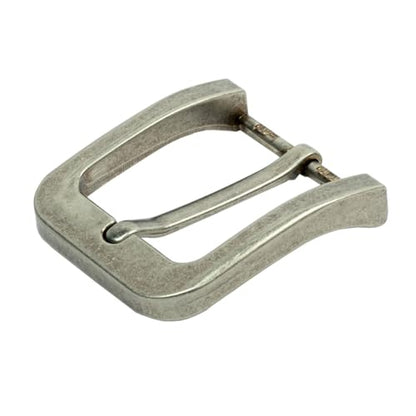 1.5"(38mm-40mm) Belt Buckle Men Replacement Buckle Heavy Duty - color: Antique Silver