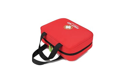 Handy First Aid Bag Empty First Aid Kit For Office, Home, Vehicle, Emergency Kit For Your Next Adventure, First Aid Supplies Organizer Bag For Camping, Travel, Sports.