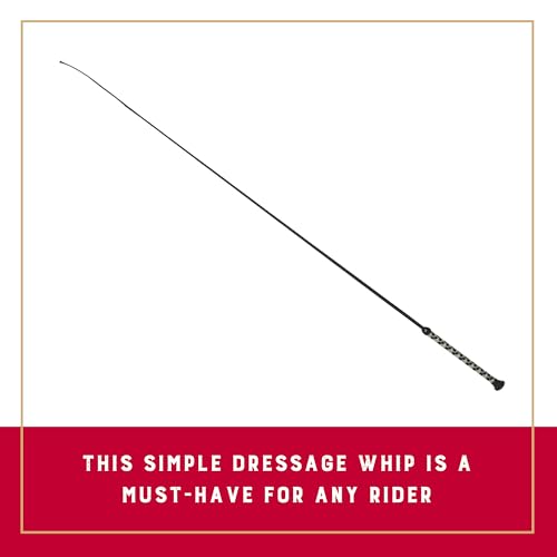 Weaver LivestockWeaver Leather Dressage Whip, 36" Shaft, Black - color: Black, size: 36"