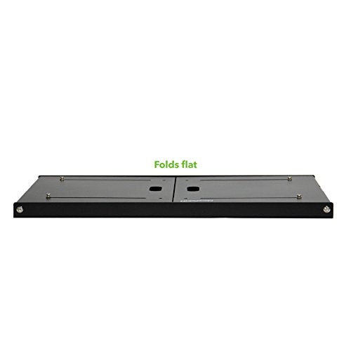 NavePoint 12U Patch Panel Bracket Wall Mount Patch Panel Rack for 19” Networking Equipment – Expandable Mounting Depth 9.5” to 15.5” 4U IT Rack 40lbs Weight Capacity Pre-Assembled - size: 12U