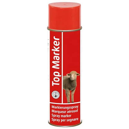 OVI Sheep Ewe Ram Lamb Spray On Aerosol RED Marking Paint Wool 500ml