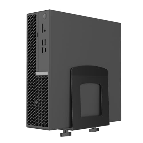 Monzlteck Adjustable Electronic Device Wall Mount|Universal Holder for Small Computers, Gaming Consoles（Xbox 360，Xbox One, PS4），Mini PC，Small Form Factor Desktop Tower, UPS .Fits 1.6" to 3.8" Width