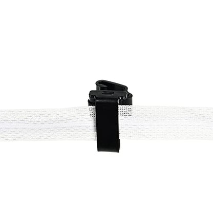 Electric Fence T-Post Insulators for Polytape, Snap-on, 24 Count | Holds Polytape，Polytape Electric Fence Insulators