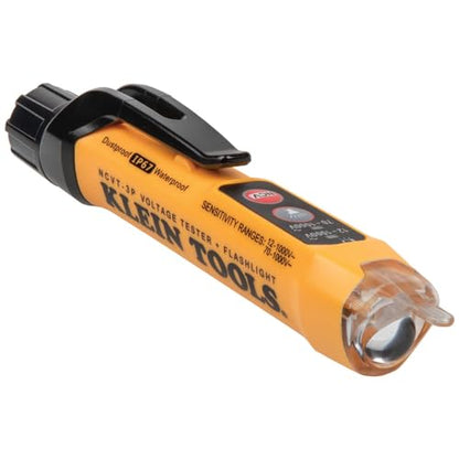Klein Tools CL120VP Electrical Voltage Test Kit with Clamp Meter, Three Testers, Test Leads, Pouch and Batteries - size: Clamp Meter & 3 Testers Set