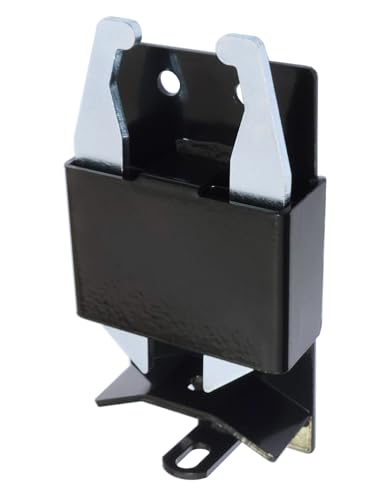 2 Way Farm Gate Latch for Metal Gates Livestock Cattle Gate Latches Hardware Use for Horse Corrals Ranches etc. (1, Black)