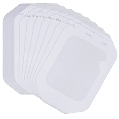 50 Pieces Transparent Film Dressing Essentials Picture Frame Style with Label Waterproof Wound Bandage Shower Waterproof Patch Adhesive Patches Shower Aftercare Bandage (4 x 4.75 Inch) - size: 4x4.75 Inch (Pack of 50)