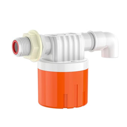 Float Ball Valve for Water Tank,Automatic Water Trough Water Level Control Float Valve Aqua Pulse Trough for Pool,Pond,Livestock (1pcs 1/2" side inner) - size: 1/2" side inner