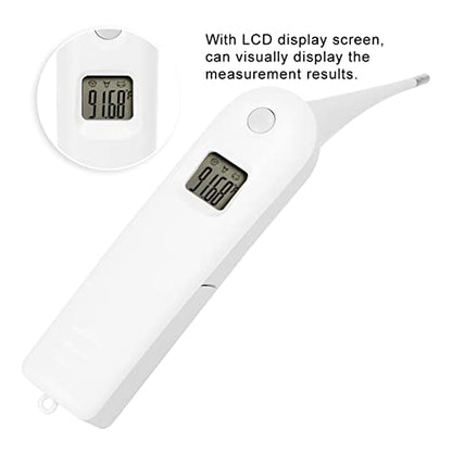 Dioche Veterinary Electronic Thermometer – Digital Temperature Tester with LCD Display & Ergonomic Handle for Livestock (Pigs, Cattle, Sheep, Horses)