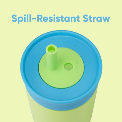 Owala Tumbler Kids Stainless Steel Water Bottle 12 oz Turtley Awesome - color: Turtley Awesome, size: 12 Ounces