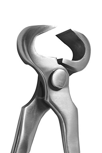 14" Horse Shoe Puller–Premium Vanadium Steel Farrier Tool with Dull Finish,Heavy-Duty Design for Professional Hoof Care,Precision Pulling,Durable,Ergonomic Grip for Efficient Hoof Removal and Shoeing