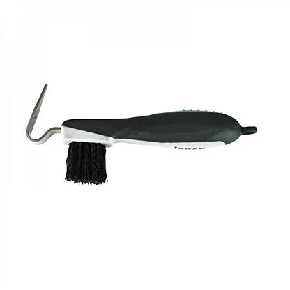 HORZE Soft Grip Hoof Pick - Black - One Size - color: Black