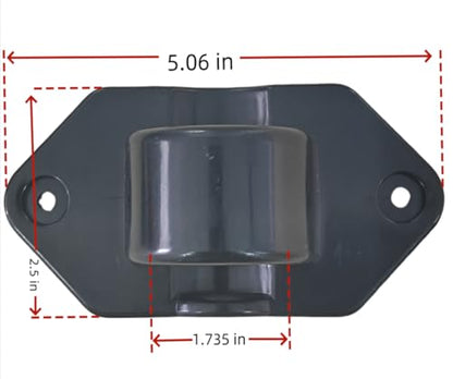 8200B 7 Way Plug Holder Replacement for Trailer, Boat, RV, Camper