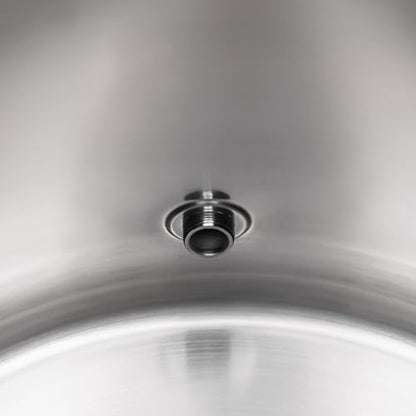 60L Stainless Steel Milk Can, Heavy Duty Food Storage & Transport Container for Dairy, Wine, Grains, Ideal for Home, Farm & Commercial Use, With a Faucet - size: 15.85Gallon