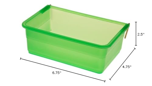 My Favorite Chicken 27oz Chicken Cage Cup – Hanging Chicken Waterer & Feeder for Chick, Duck, Quail, Parakeet – Versatile Poultry Feeder & Bird Cage Water Cups, Green - color: Green