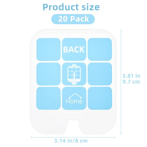 20 Pack Trap Refill Compatible with Saferr Home Fly Trap Refill,Applicable to SH502、SH503、23005-06 and DT3005W、DT3005W-DS3,Indoor Fly Trap Plug-in Insect Trap Replacement (20)