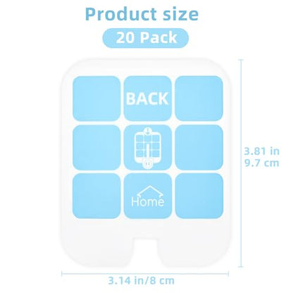 20 Pack Trap Refill Compatible with Saferr Home Fly Trap Refill,Applicable to SH502、SH503、23005-06 and DT3005W、DT3005W-DS3,Indoor Fly Trap Plug-in Insect Trap Replacement (20)