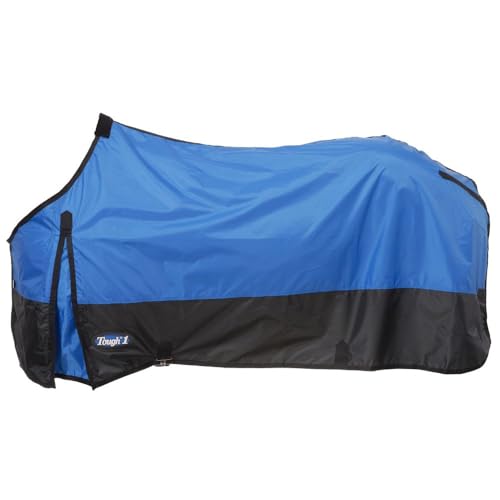 Tough 1 420 Denier Closed Front Stable Sheet - color: Royal Blue, size: 75In