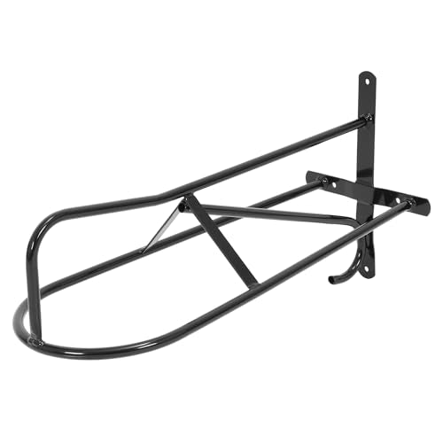 2 Pcs Wall Mounted Saddle Rack Stand for English & Western Style - size: 2 Counts