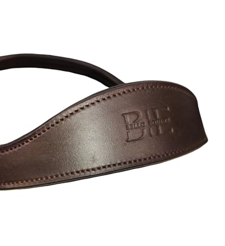 Pressure Relief Comfort Ergonomic Horse Bridle Havana Brown | Ergonomic | Comfortable | Durable (Bridle + Leather Reins, Full/Horse)