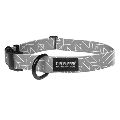 Tuff Pupper Premium Adjustable Dog Collar for Small Boy & Girl Dogs, Stylish Pattern Collars Designed in USA, Quick Release Buckle, TotemRealm Print, Small (0.7 Inch Wide x 8-12 Inch Neck) - color: TotemRealm, size: Small
