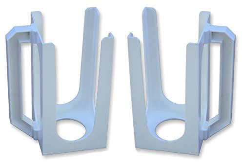 Carton Caddy XL Half Gallon Milk Carton Holder with Handle, Juice Box, Soda Bottle and Milk Half Gallon Holder with Handle, Rust Free, Dishwasher Safe, Reusable, Easy to Clean, Ergonomic (2 Pack) - size: 2 Pack