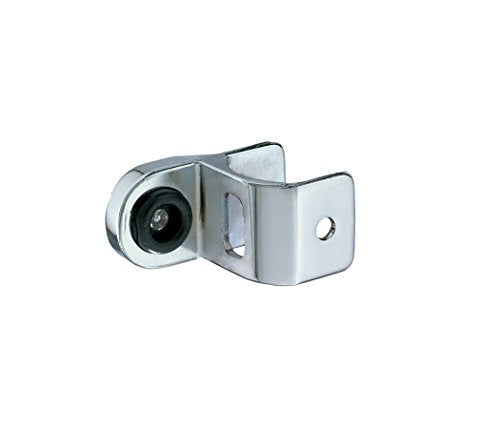 Harris Hardware TP5510-B Strike & Keeper Die Cast Chrome Plated Zamac Bracket for 1-1/4 in. Rounded Metal Pilasters