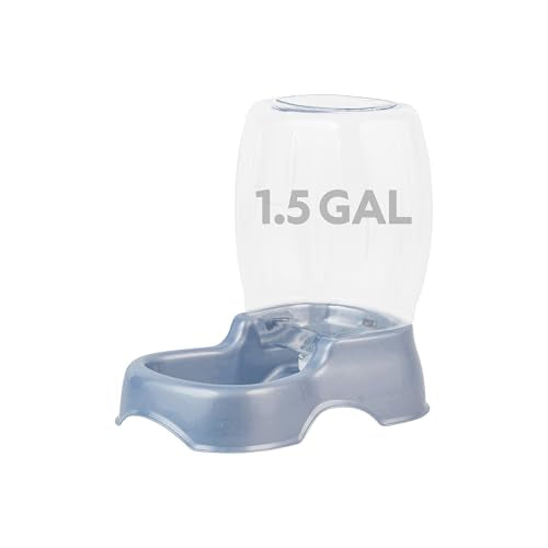 Petmate Pet Cafe Cat and Dog Water Dispenser, 1.5 Gallon, Blue - color: Pearl Ash Blue, size: 1.5 GAL