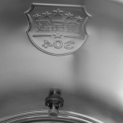 Stainless Steel Milk Barrel, 17 Gallon Milk Can Bucket with Spigot - size: 17Gal, with Faucet