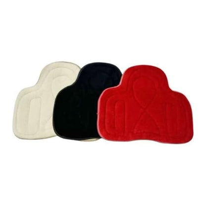 Saddle Tush Cushion Western Long Saddle Pad Horse Riding Seat Saddle Cushion Pad - color: Black style