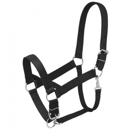 Tough 1 Nylon Draft Halter - color: Black
