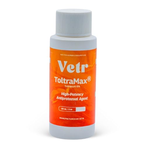 Toltrazuril 10.0% for Horses, Dogs, Cats, 60mL/2 Ounce, for Non-Food Chain Animals - size: 10% Strength | 60mL/2 Ounces