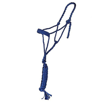 Tough 1 Premium Mule Tape Halter w.Lead - color: Red