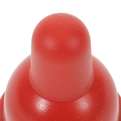 UPKOCH 6 Pcs Goat Nipples for Feeding Baby Goats, Red Rubber Lamb Nipple Milk Bottle Pacifier, Orphaned Sheep Small Animal Feed Supplies