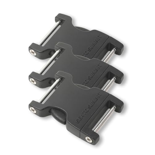 Sea to Summit Field Repair Buckle - Side Release, 2 Pin, 3-pack - style: 20mm / 3/4in