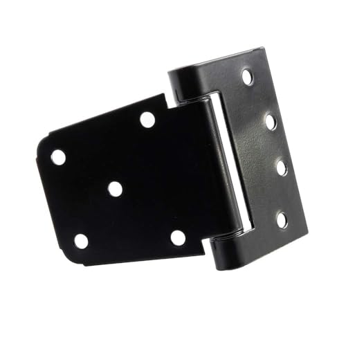 Self Closing Gate Hardware Kit, 3.5" Heavy Duty Gate Hinges and Gate Latch