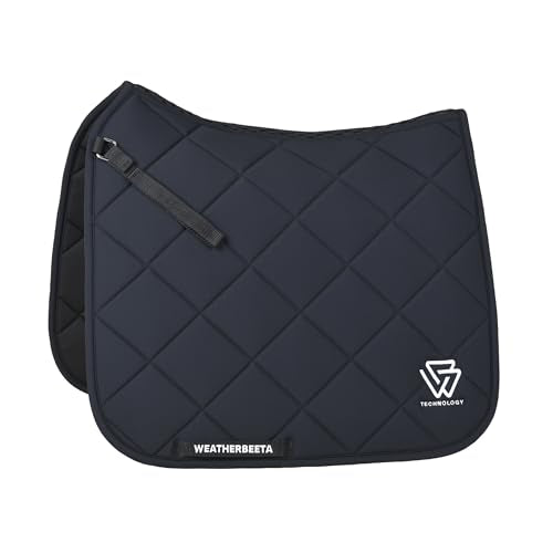 WeatherBeeta Soft Shell Pro 3D Air-Tec Dressage Saddle Pad - color: Black