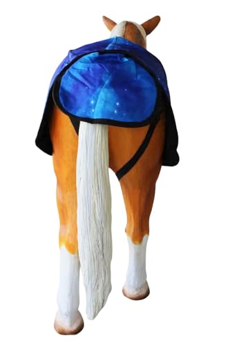 1680D Miniature Foal Pony Donkey Weanling Winter Blanket 519TS12-M - color: Night Sky, size: 36-42 Inches (Medium)