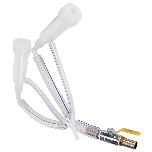 Goat Sheep Milker Claw Kit,Goat Sheep Milker Machine Parts,Sheep Milking Cluster Groups Replacement Milking Teat Cup Milk Collector,Farm Supplies Accessories for Goat Mobile Milking