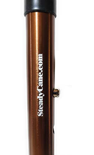 SteadyCane Self-Standing Cane 4 Feet and Light Hurry Before They are Gone - color: Bronze