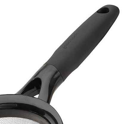 GoodCook Touch 8" Stainless Steel Wire Mesh Strainer with Non-slip Grip Handle