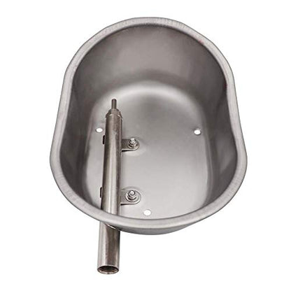 Automatic Pig Waterer Stainless Steel Pig Nipple Waterer | Durable and Rust-resistant, Wall Mounted Livestock Waterer 1/2" Thread, Suitable for Pigs, Hogs & Sows in Barns and Pens