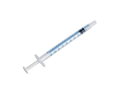 ONE-CARE Oral Syringe, 1 mL, Slip Tip, with Cap, 100 Count - size: 1ml