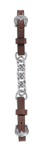 Weaver Leather Basin Cowboy Collection - style: Flat Link Chain Curb Strap
