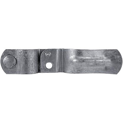 Heavy Duty Fork Latch (Bolt in) 1-3/8" x 1-7/8" Galvanized Pressed Steel - color: GALVANIZED, size: 1-3/8" x 1-7/8"