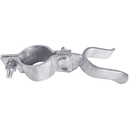 1-7/8" x 1-3/8" Chain Link Fence Gate Fork Latch - Galvanized Latch with Hole for Padlock - size: 1-7/8"x1-3/8"