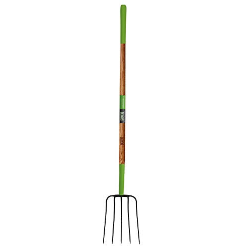 AMES 2826900 6-Tine Forged Manure Fork-2826900 - style: 6-Tine Forged Manure Fork